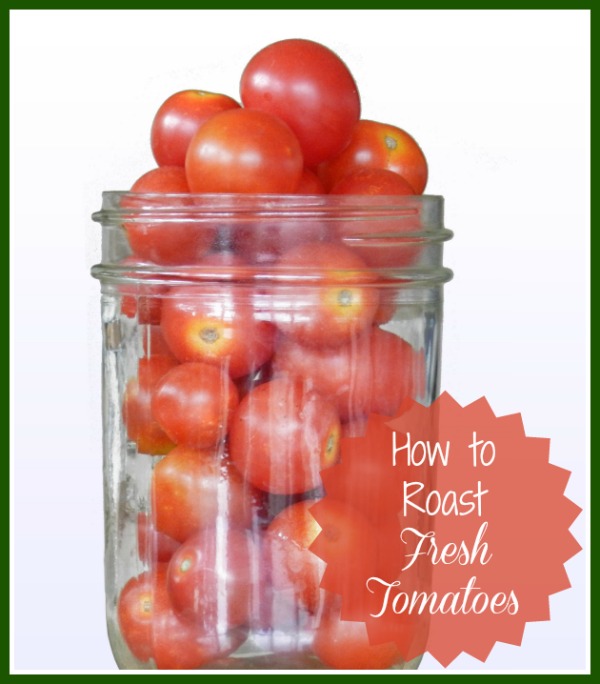 Ristning af friske tomater