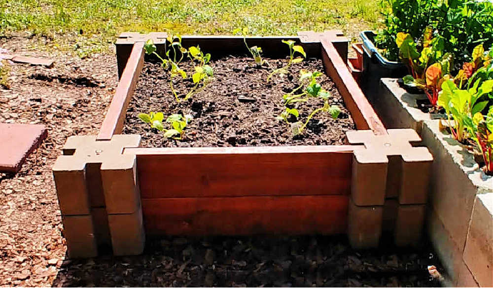 Lengva pakelta daržo lova - "pasidaryk pats" pakeltos daržovių lysvės statyba