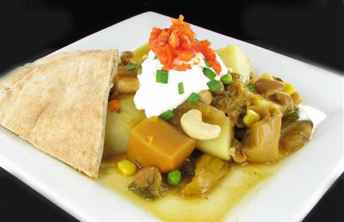 Crockpot Vegetarian Tikka Masala Recipe with Cashews &amp; Beans
