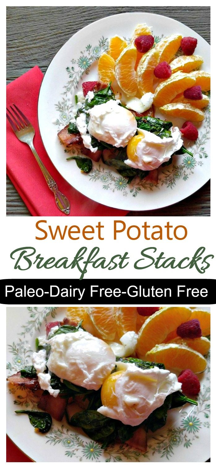 Paleo Sweet Potato Breakfast Stacks