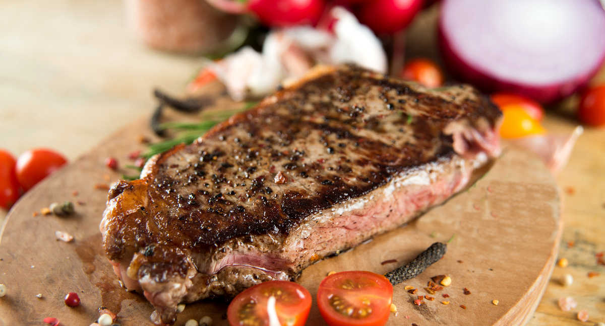 Steak kalawan Cuban Mojo Marinade - Gampang Grilled Resep