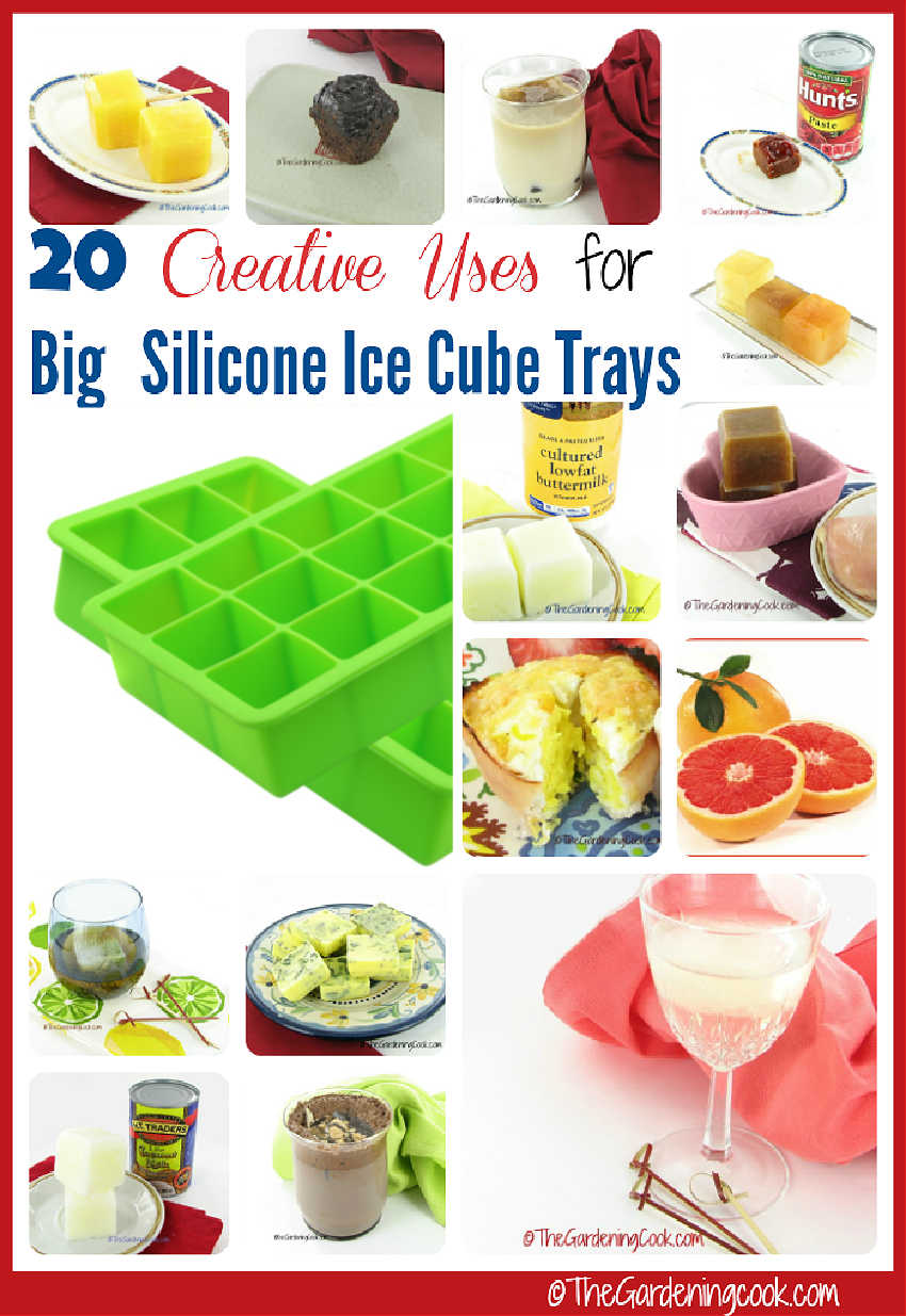 20 kūrybiškų silikoninių ledo kubelių dėklų panaudojimo būdų - Kaip naudoti ledo kubelių dėklus