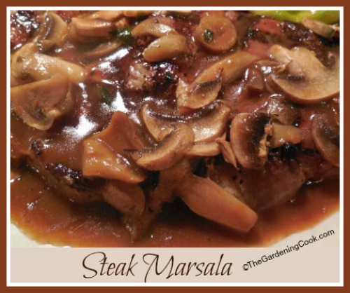 Steak Marsala bi Mushrooms