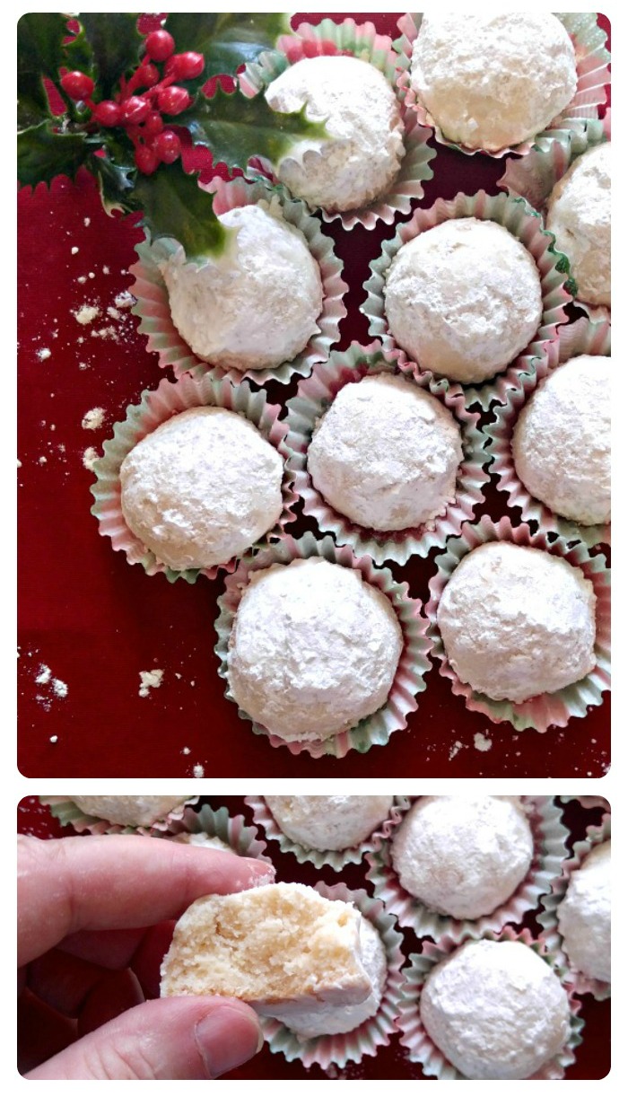 Μπισκότα Snowball λεμονιού - Συνταγή μπισκότων Snowball