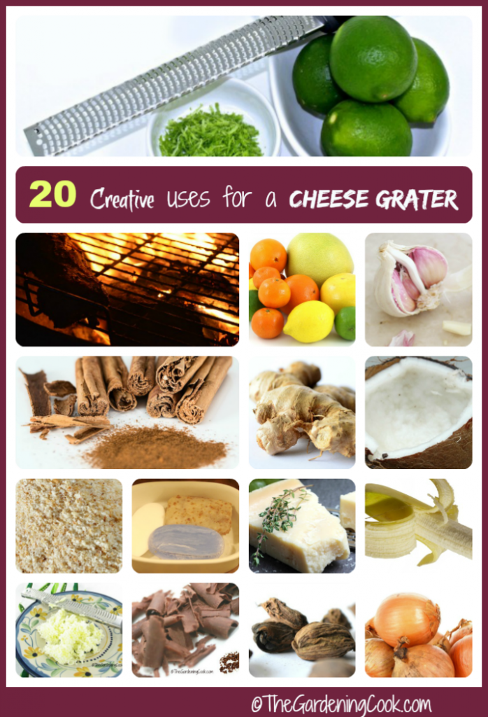 20 usos sorprendentes para un ralador de queixo