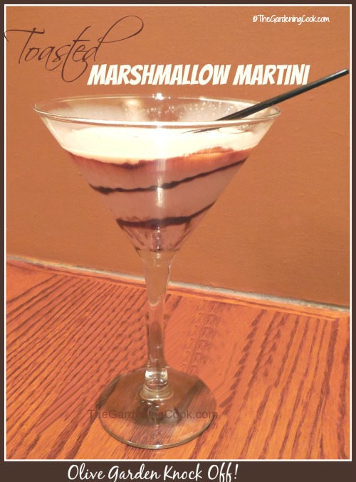 Geroosterde Marshmallow Martini - Olive Garden Copy Cat