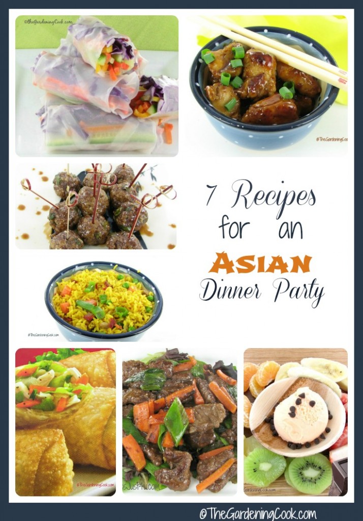 7 opskrifter til et asiatisk middagsselskab