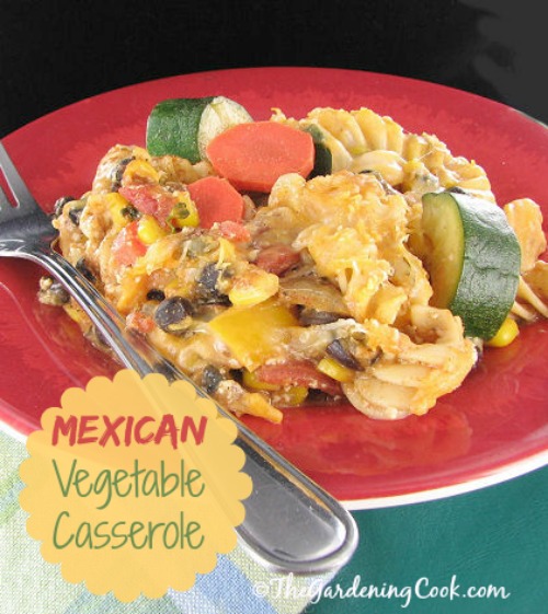 Cassola de verdures mexicanes amb mongetes negres