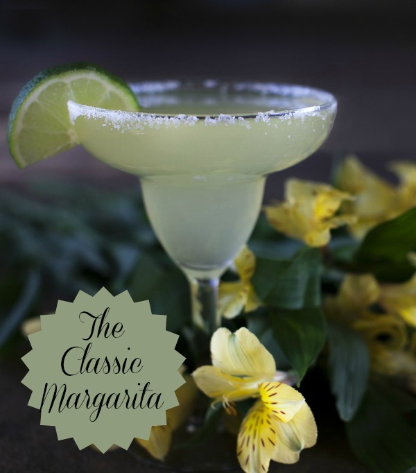 Receita clásica de tequila margarita con lima