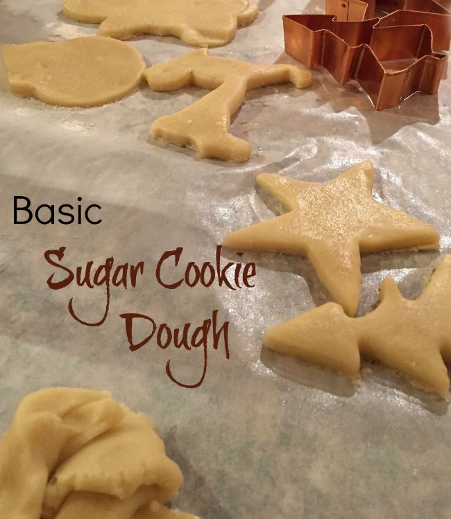 Basic Sugar Cookie Dough