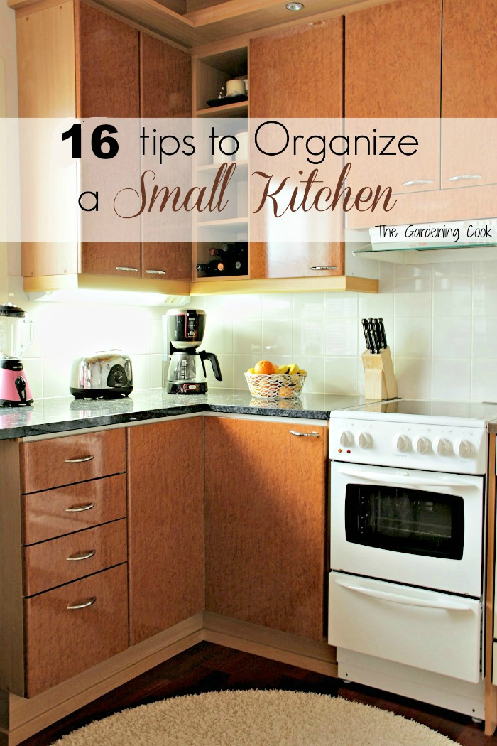 نکات سازماندهی برای آشپزخانه های کوچک