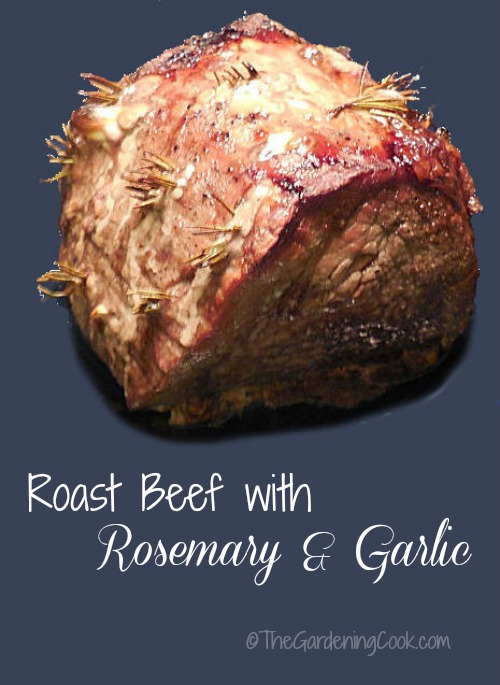Roast Beef ກັບ Rosemary ແລະຜັກທຽມ