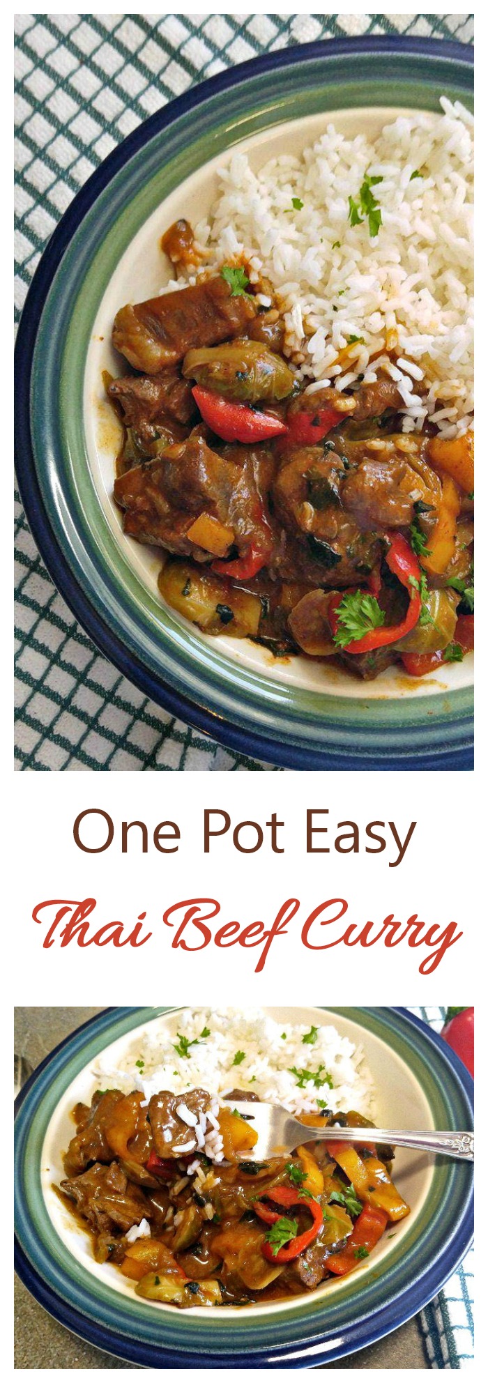 One Pot Beef Curry eta Barazkiak - Thai Curry Errezeta Erraza