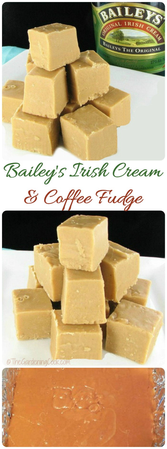 Irish Cream Fudge - Baileyn fudge resepti kahvin makuisena