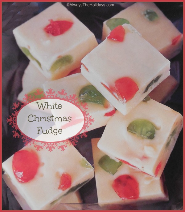 Bílá čokoládová mozaika Fudge