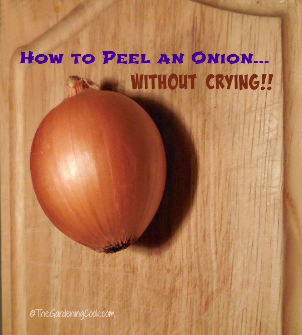 Как нарезать лук без слез