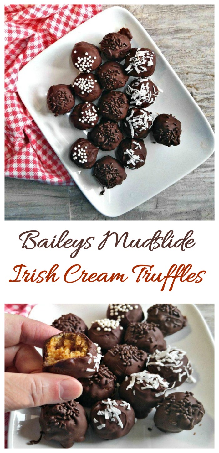 Baileys Mudslide Truffle recept - Irish Cream Truffles