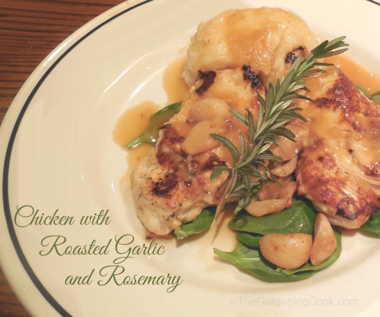 Olive Garden Copy Cat Chicken Breasts mei roastere knoflook, paddestoelen en Rosemary