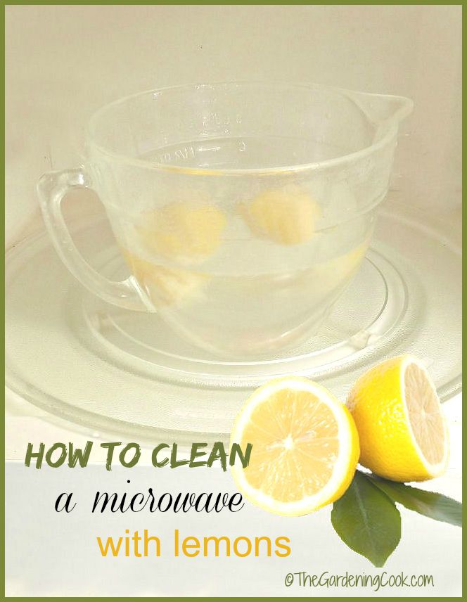 Mikrolaineahju puhastamine sidrunitega - sidruni kasutamine mikrolaineahju puhastamiseks