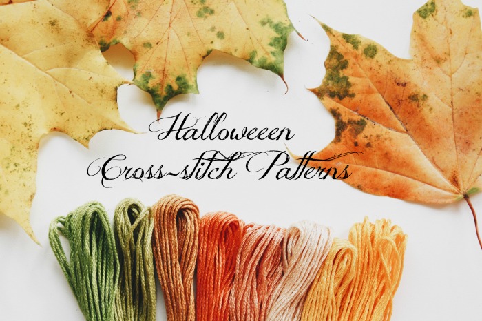 Schemi a punto croce di Halloween - Disegni di ricamo spaventosi per il crafting