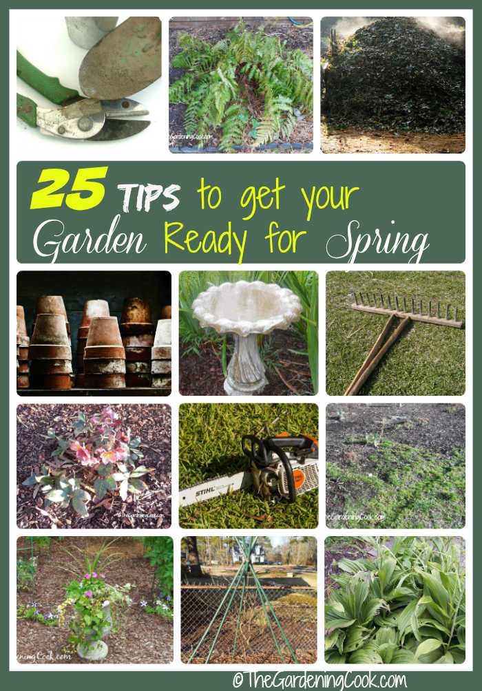 Prepare su jardín para la primavera - 25 consejos para el comienzo de la primavera &amp; Lista de comprobación