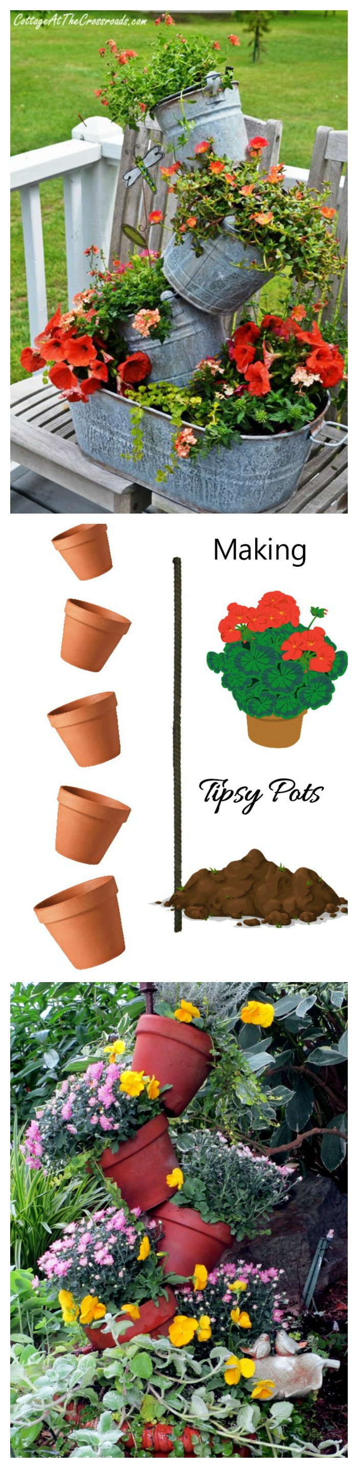 Parhaat Topsy Turvy Planters - Luova puutarhanhoito Tipsy Potit