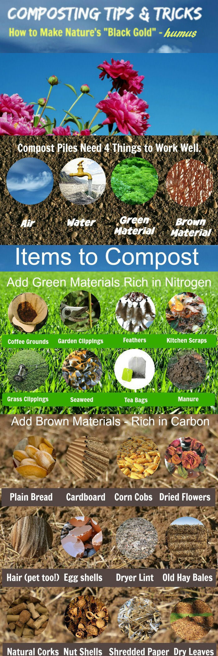 Tipy pro kompostování - triky pro vytvoření černého zlata přírody