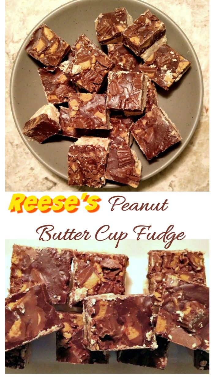 "Reese's Peanut Butter Cup Fudge