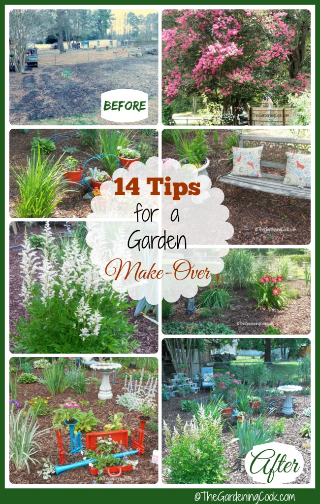 Garden Make Over – 14 Tips for a հաջողության – Նախքան &amp; AMP; հետո