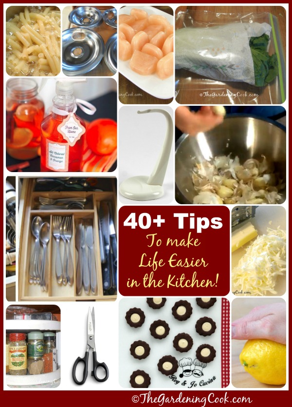 40+ Küchentipps, die Ihr Leben einfacher machen