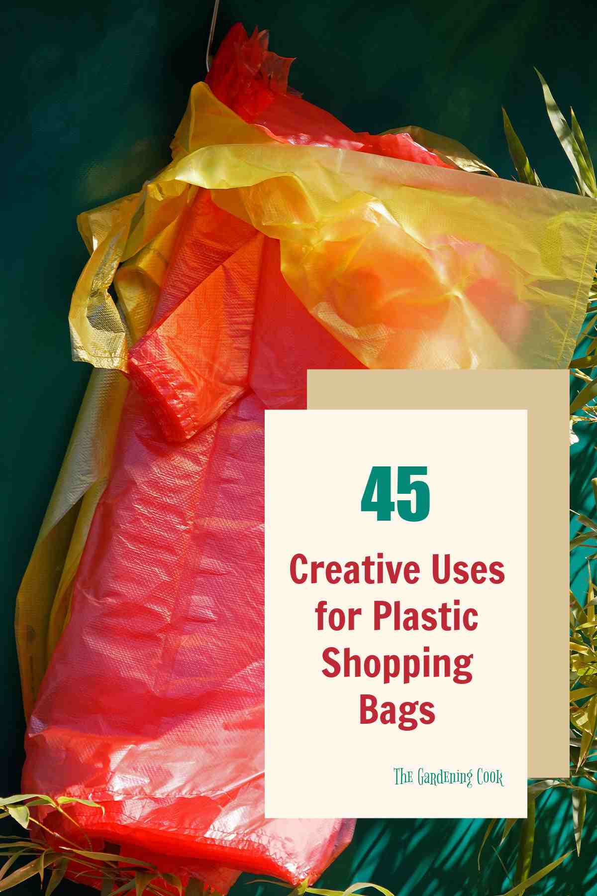 48 utilisations des sacs d'épicerie en plastique - Des façons créatives de recycler les sacs d'épicerie