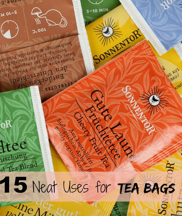 การใช้ถุงชา – เคล็ดลับการรีไซเคิลสำหรับใช้ในบ้านและสวน